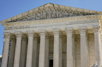 caption: The U.S. Supreme Court ruled to restore former President Donald Trump to Colorado's ballot.