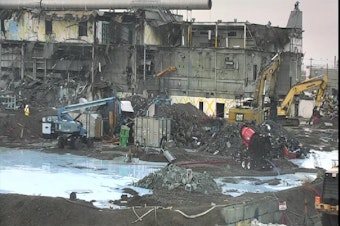 caption: The Plutonium Finishing Plant in Richland Washington 