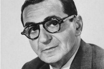 caption: 'White Christmas' composer Irving Berlin.