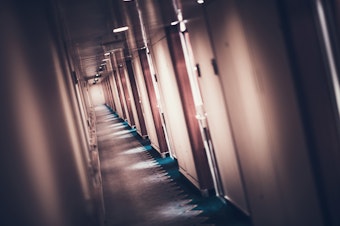 Cruise Ship Staterooms Hallway