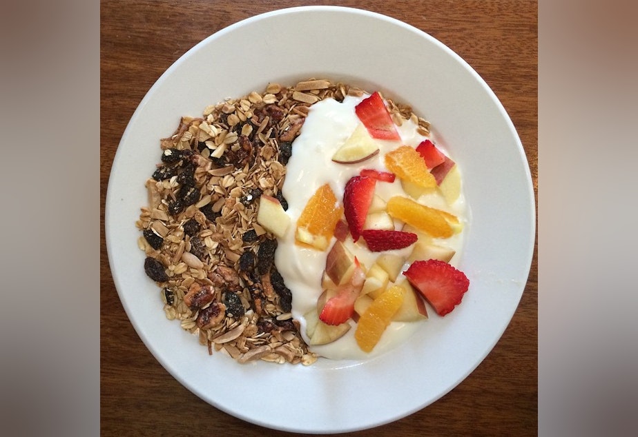 caption: This is not Lindy West's granola. It is a creative commons photo of granola that we found on Wikipedia.