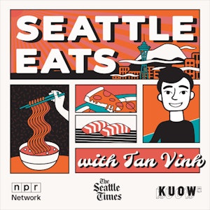 caption: Seattle Eats with Tan Vinh Cover Art