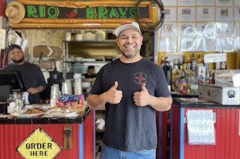 caption: Rodrigo Lia at Rio Bravo in North Bend