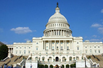 caption: Congressional leaders struck an agreement to keep the government funded and avert a shutdown. The deal still needs to get through Congress, where it is likely to face opposition from conservatives.