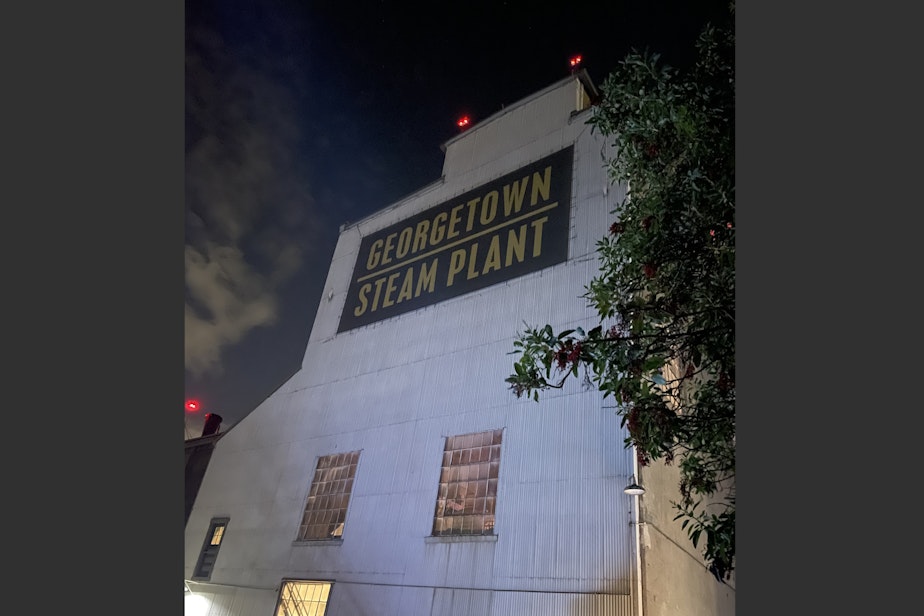 caption: The Georgetown Steam Plant was constructed more than 100 years ago to provide power for Seattle, and especially for streetcars.