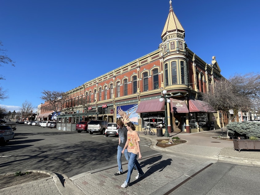 caption: Downtown Ellensburg