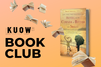 caption: The KUOW Book Club is kicking off with Jamie Ford's "Hotel on the Corner of Bitter and Sweet." Photos courtesy of Canva.






