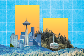 caption: Collage of Seattle and Portland. Photos courtesy of Canva.