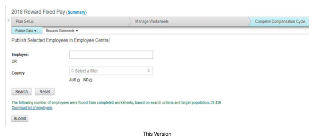 H1 2020 Compensation Variable Pay update SAP SuccesFactors