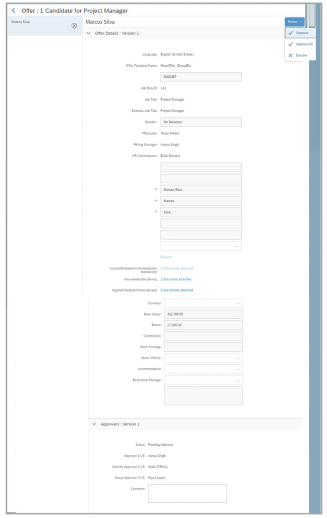 SAP SuccessFActors H1 2020 Recruiting update release